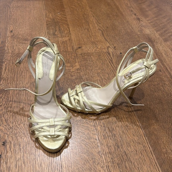 Donna Karan Women’s Heels Gold Size 36/6